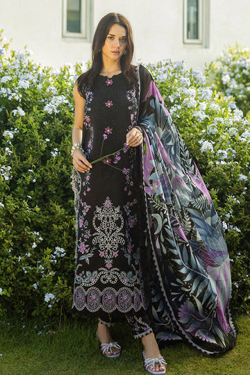 “Dhanak 3PC Embroidered Suit with Wool Shawl – 4626-AL”