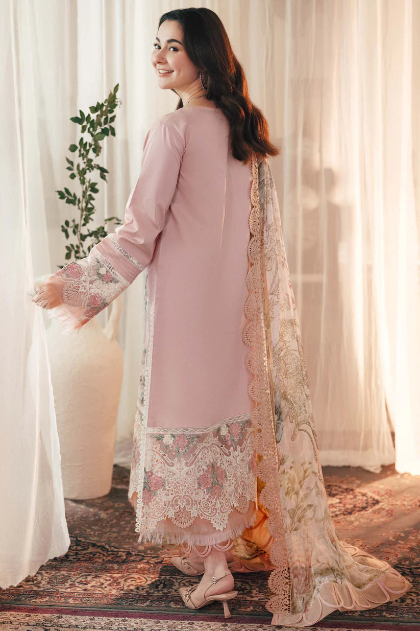 Danak 3PC Embroidered Suit with Wool Shawl