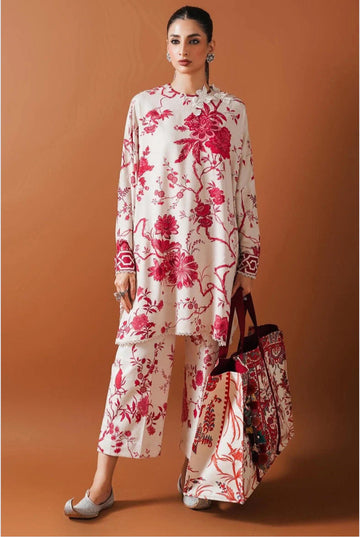 KHADDAR 3PC PRINTED UNSTITCHED ALLOVER 904-RR