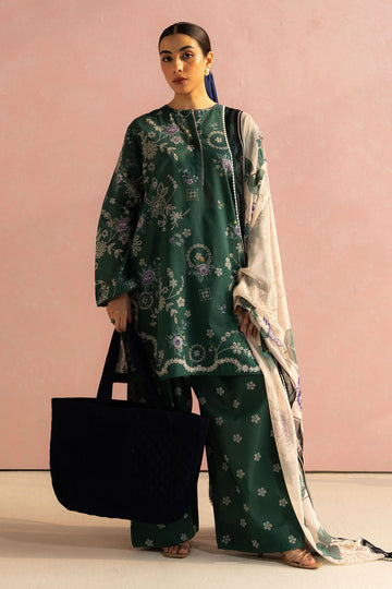 LAWN 3PC ALLOVER PRINTED SHIRT TROUSER DUPATA